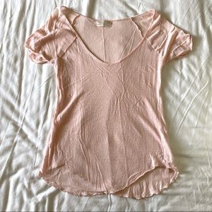 ZARA short sleeve knit top